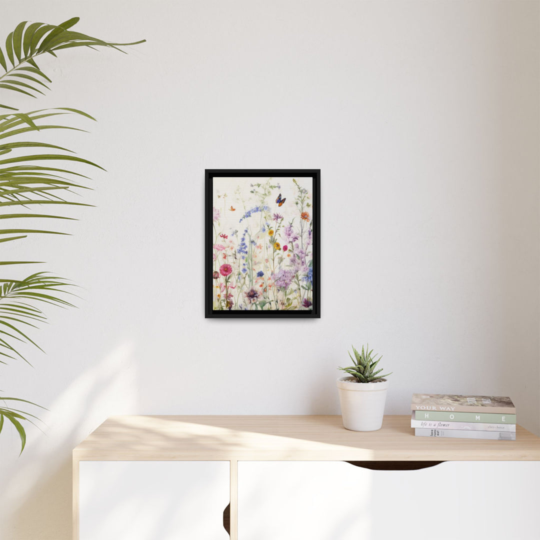 Canvas Wall Art - Sustainably Made Framed Wall Art - Soft Meadow pt.2