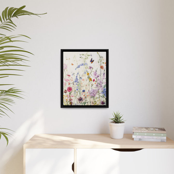 Canvas Wall Art - Sustainably Made Framed Wall Art - Soft Meadow pt.2