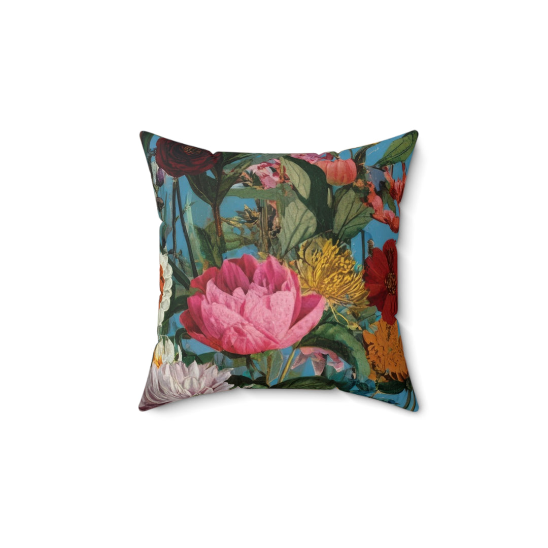 Luxury Faux Suede Pillow - Secret Garden 1